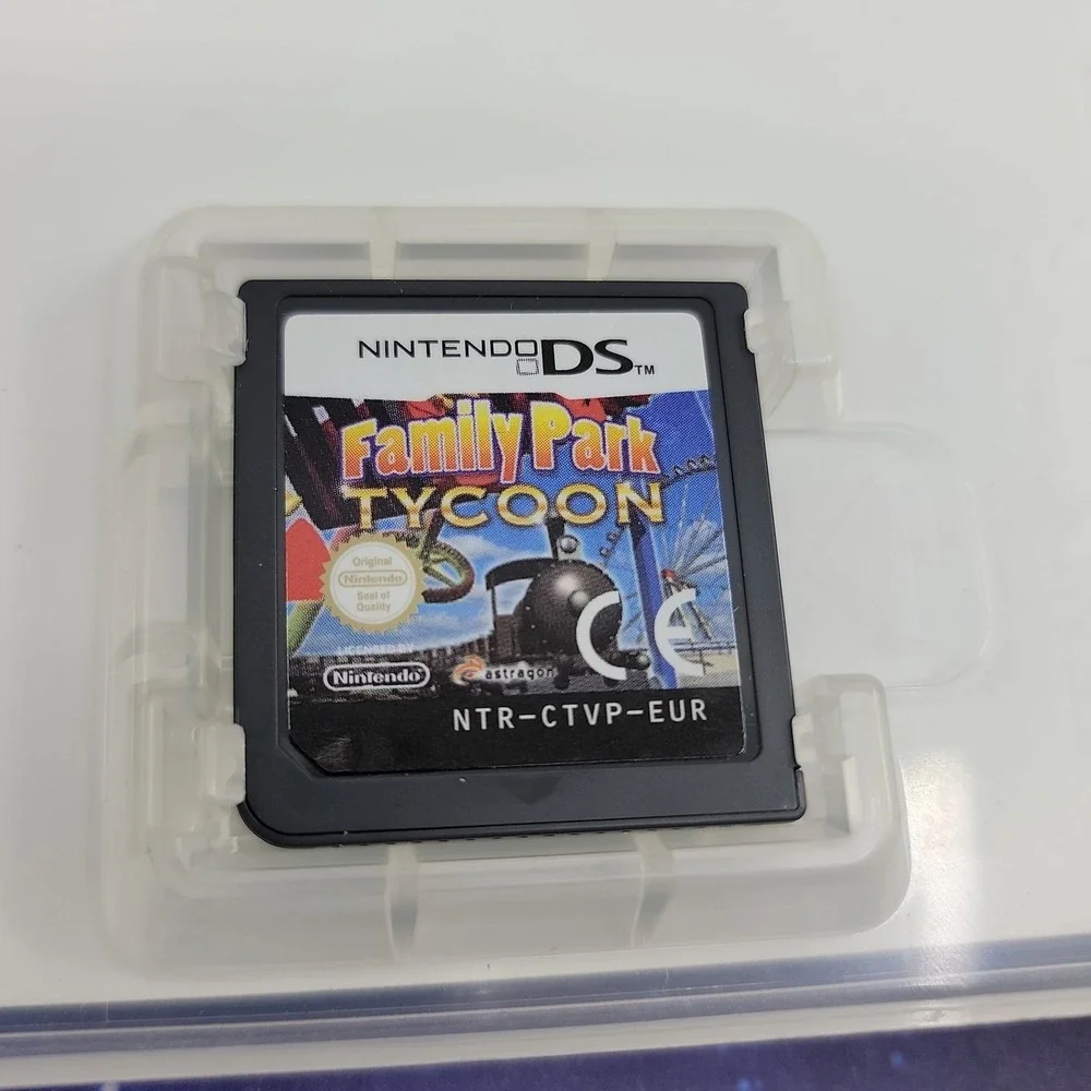 Family Park Tycoon (Nintendo DS) Germany Exclusive Release - Plays In English